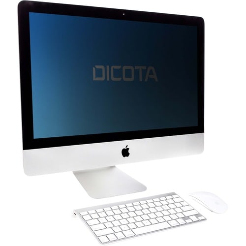 Dicota Secret Polyethylene Terephthalate (PET), Silicone Privacy Screen Protector - Black - For 68.6 cm (27") LCD iMac - S