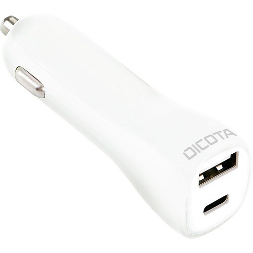 Dicota 45 W Auto Adapter - Universal Adapter - For Notebook, Ultrabook, MacBook - 12 V DC, 24 V DC Input - 5 V DC, 20 V DC