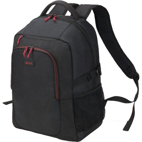 Dicota Carrying Case (Backpack) for 39.6 cm (15.6") Notebook - Black - Water Resistant - Shoulder Strap - 400 mm Height x 