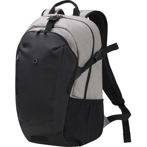 Dicota GO Carrying Case (Backpack) for 33 cm (13") to 39.6 cm (15.6") Notebook - Grey - Water Resistant - Polyester Body -