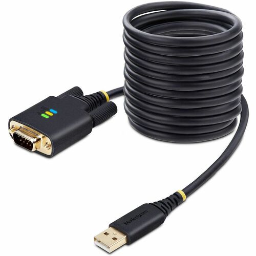 10FT USB TO SERIAL CABLE - USB TO DB9 RS232 ADAPTER
