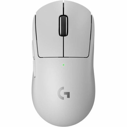 Logitech G PRO X Superlight 2 游戏鼠标 - USB 2.0 - 光学 - 5 按钮 - 白 - 无线 - 可充电 - 32000 dpi - 右旋转