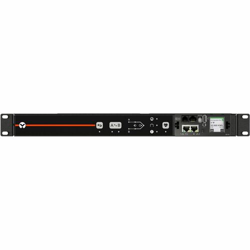Vertiv Geist Rack Transfer Switch PDU with Next-Gen IMD - 1U| 16A/20A| 120V/208V/230V| 1.9kW/3.3kW/3.6kW| 12 Combination C