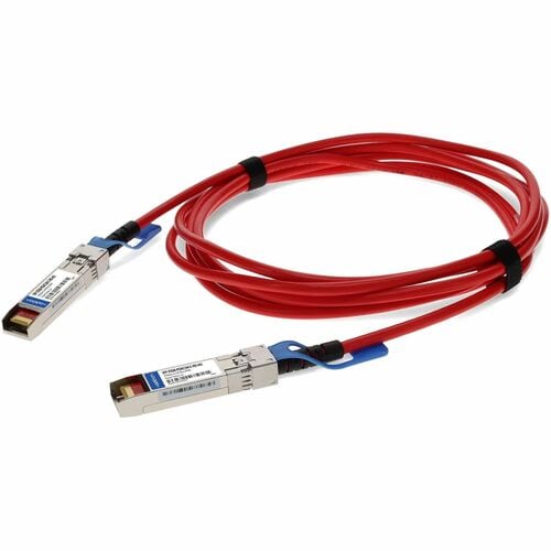 AddOn 1 m Twinaxial Network Cable - TAA Compliant - Cable for Network Device - 25 Gbit/s - Red