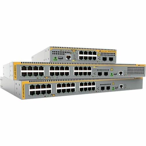 Allied Telesis x240 x240-26GHXm 24 Portas Gerenciável Comutador Ethernet - Ethernet de 5 Gigabits, Ethernet de 10 Gigabit 