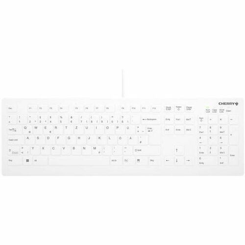 Active Key AK-C8112 Tastatur - Kabel Konnektivität - USB Typ-A Schnittstelle - Schwarz - Membrane-Switch/Scissor-Switch Ke