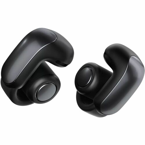 Bose Ultra Open Earbuds - Siri - Stereo - True Wireless - Bluetooth - 30 ft - Earbud - Binaural - Open - Black