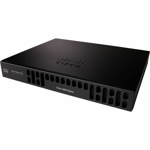 Cisco 4000 ISR 4221 Router - 2 Ports - 2 WAN Port(s) - 2 SFP (mini-GBIC) Slots, Network Interface Module (NIM) Slots - 8 G