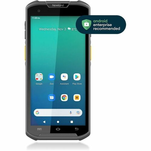 Newland MT93 Megattera Pro. Display diagonal: 14 cm (5.5"), Display resolution: 720 x 1440 pixels. Internal memory: 4 GB, 