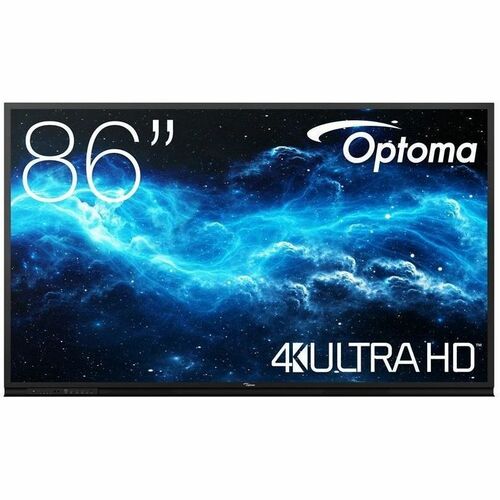 Optoma Creative Touch 3 Series 86" Interactive Flat Panel Display - 86" (2184.40 mm) - ARM Cortex A55 - 4 GB - Infrared (I