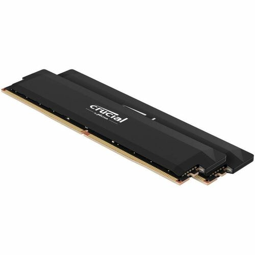 Micron Pro Overclocking RAM Module - For Desktop PC, Motherboard, Computer - 32 GB (2 x 16GB) - DDR5-6000/PC5-48000 DDR5 S