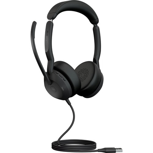 Auriculares Jabra Evolve2 50 Con cable/Inalámbrico Sobre la oreja Estéreo - Binaural - Supra-aural - 3000cm - Bluetooth - 
