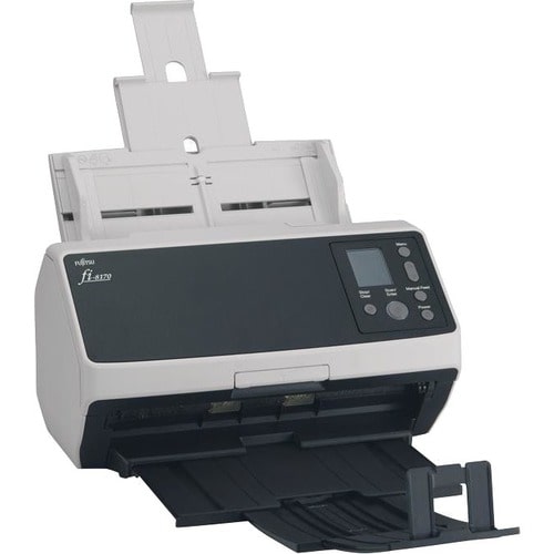 Fujitsu ImageScanner fi-8170 ADF/Manual Feed Scanner - 600 dpi Optical - 24-bit Color - 8-bit Grayscale - 70 ppm (Mono) - 