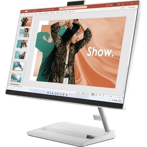 Computador Todo en Uno Lenovo IdeaCentre 3 24IAP7 F0GH011BLD - Intel Celeron 7305 - 8GB - 1TB HDD - 256GB SSD - 60.5cm (23