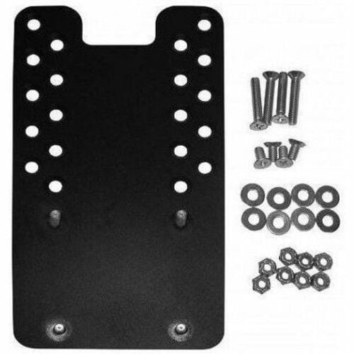 Support mural Gamber-Johnson pour Support pur tableau de bord - Noir - 75 x 75 - Compatibilité VESA