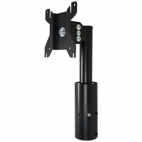 B-Tech Ceiling/Floor Mount for Screen Mount, Pole - Black - Landscape/Portrait - 71.1 cm (28") Screen Support - 23 kg Load