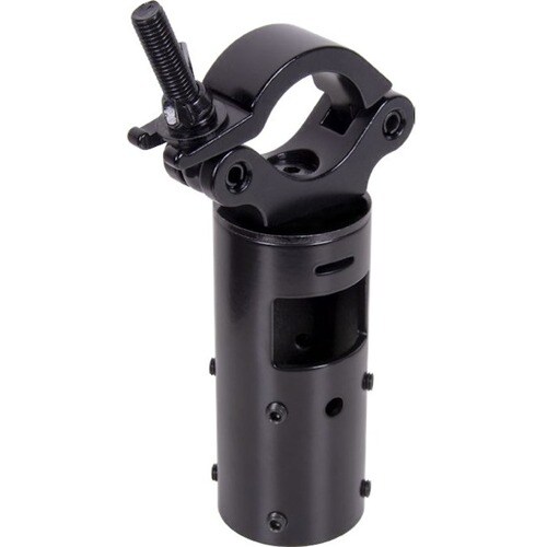 B-Tech System 2 BT7825 Clamp Mount for Truss, Pole - Black - 140 kg Load Capacity - Zinc