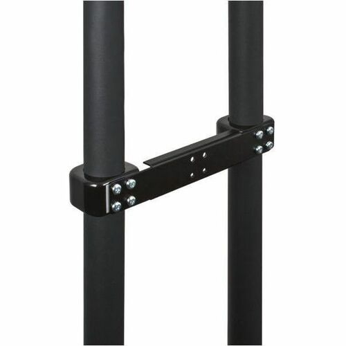 B-Tech System 2 Mounting Adapter for TV Mount, A/V Shelf, Mounting Collar - Black - 4 kg Load Capacity