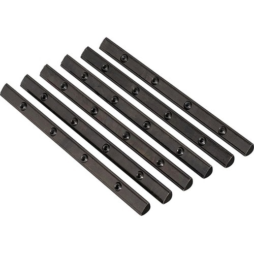B-Tech System X Mounting Extension for Menu Board, Video Wall, Digital Signage Display, Mounting Rail, Wall Mount - Black 