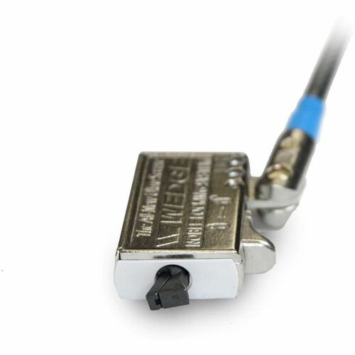 Noble Cable Lock For Tablet, Notebook - 1.83 m Cable - Master Keyed Lock - Silver - PVC Coated Braided Steel, Hardened Sta