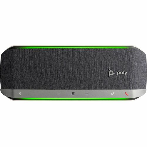 Poly Sync 40+ 免提电话 - 银 - USB - 麦克风 - 电池 - 1