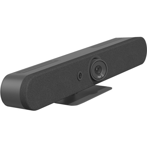 Logitech Rally Bar 960-001340 Video Conferencing Camera - 30 fps - Graphite - USB 3.0 - 3840 x 2160 Video - Wall, Clip/Sta