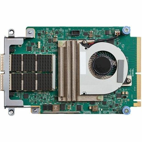 Cisco 15000 15237 200-Gigabit-Ethernet-Karte für Rack, Server - QSFP, QSFP28, QSFP56 - Plug-in-Karte - PCI Express - 200 G