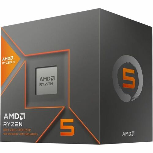 AMD Ryzen 5 8600G Hexa-core (6 Core) 4.30 GHz Processor - 16 MB L3 Cache - 6 MB L2 Cache - 64-bit Processing - 5 GHz Overc