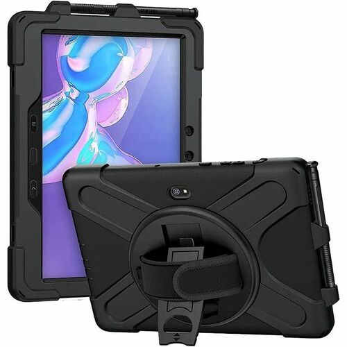 Strike Rugged Carrying Case Samsung Galaxy Tab Active Pro, Galaxy Tab Active4 Pro Tablet, Stylus - Drop Resistant, Bump Re