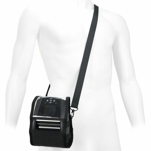 MOBILIS Universal Carrying Case (Holster) Zebra Mobile Printer - Black - Bump Resistant - Holster - 195 mm Height x 135 mm