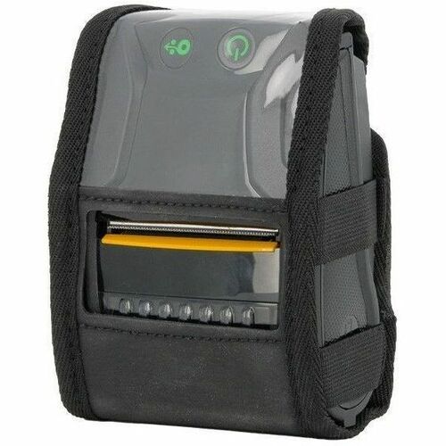 MOBILIS Refuge Carrying Case (Holster) Zebra Mobile Printer - Black - Bump Resistant - Shoulder Strap, Belt Loop, Holster 
