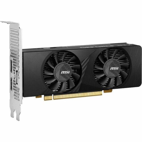 MSI NVIDIA GeForce RTX 3050 Graphic Card - 6 GB GDDR6 - Low-profile - 7680 x 4320 - 1.49 GHz Boost Clock - 96 bit Bus Widt