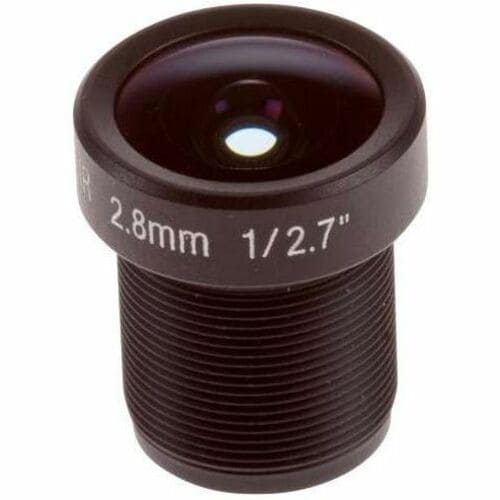 AXIS - 2.80 mmf/1.2 - Fixed Lens for M12-mount - Designed for Surveillance Camera