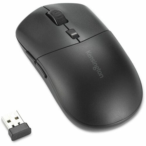 Kensington MY430 Mouse - Optical - Wireless - Bluetooth - 2.40 GHz - Rechargeable - USB - 2400 dpi - 6 Button(s) - 5 Progr