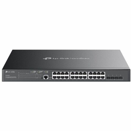 TP-Link SG3428XMP 24 Anschlüsse Verwaltbar Ethernet-Switch - Gigabit-Ethernet, 10 Gigabit Ethernet - 10/100/1000Base-T, 10