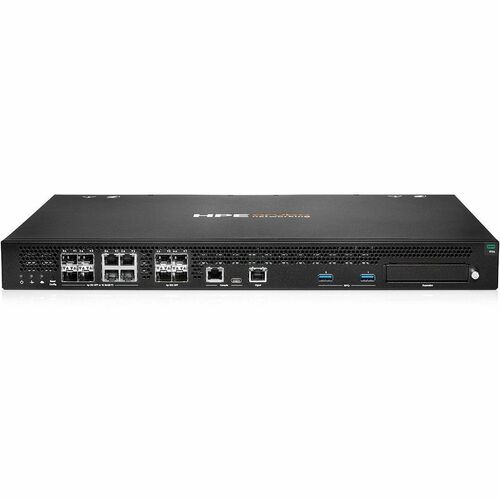 HPE Aruba Networking 9114 4x SFP+ 4x Combo 1x Expansion Slot Hybrid Gateway