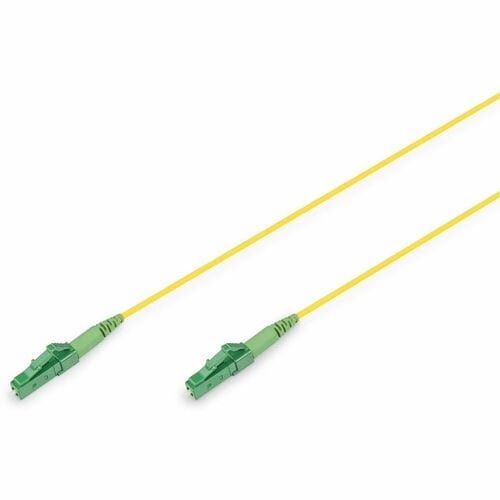 Digitus 3 m Glasfaser Netzwerkkabel - 1 - Cable for Netzwerkgerät, Server - Patchkabel - LSZH, LSOH - Gelb