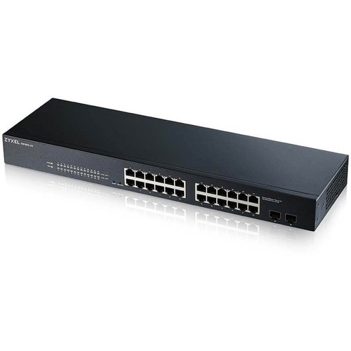 ZYXEL GS1900 GS1900-24 24 Ports Manageable Ethernet Switch - Gigabit Ethernet - 10/100/1000Base-T, 1000Base-X - 2 Layer Su