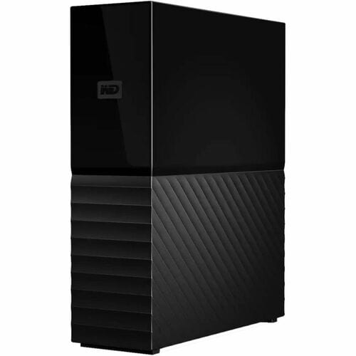 WD My Book WDBBGB0220HBK-BESN 22 TB Hard Drive - External - USB 3.2 (Gen 1), USB 2.0, USB 3.0 - 256-bit AES Encryption Sta