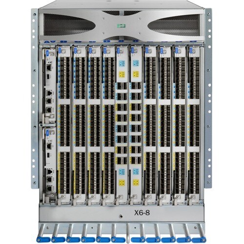 HPE SN8600B 32 Gbit/s Fibre Channel Switch - 8.0 x Total Expansion Slots - Manageable - Rack-mountable - 14U - Redundant P