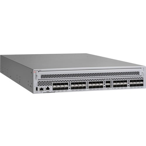HPE StoreFabric SN4000B 16 Gbit/s Fibre Channel Switch - 16 Fiber Channel Ports - 40 Gigabit Ethernet - Rack-mountable - 2U