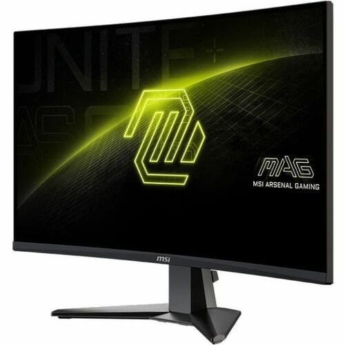 MSI MAG 27C6F 27" Class Full HD Curved Screen Gaming LED Monitor - 16:9 - Black - 27" Viewable - Rapid Vertical Alignment 