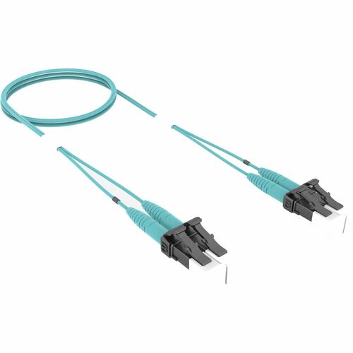 CommScope LazrSPEED 2.13 m (84") Fibre Optic Network Cable - 1 - Cable for Network Device - First End: 2 x LC/UPC Network 