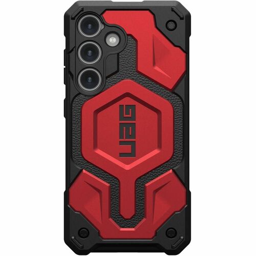 Urban Armor Gear Monarch Rugged Case for Samsung Galaxy S24 Smartphone - Carbon Fiber - Impact Resistant, Anti-slip, Scrat