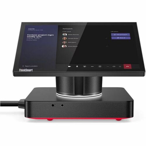 Lenovo ThinkSmart Hub 11H1000KHX Video Conference Equipment - Black - 1920 x 1080 Video (Live) - Full HD - 1 x Network (RJ