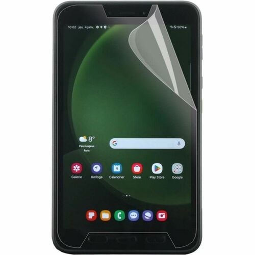 Protecteur écran pour Galaxy Tab Active5 MOBILIS 5H Chrystal claire - 1 Unité - Pour 20,3 cm (8") LCD Tablette - Antimicro