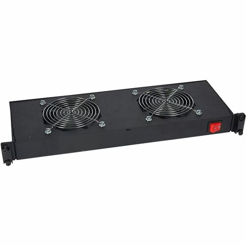 Legrand Fan Tray - Rack Mount - Black - 2 Fan - 3 m³/min - 230 V AC - 1U Rack Height