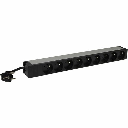 Legrand 646820. PDU types: Basic, Rack capacity: 1U, Type: Single-phase. AC outlets quantity: 9 AC outlet(s), Input connec