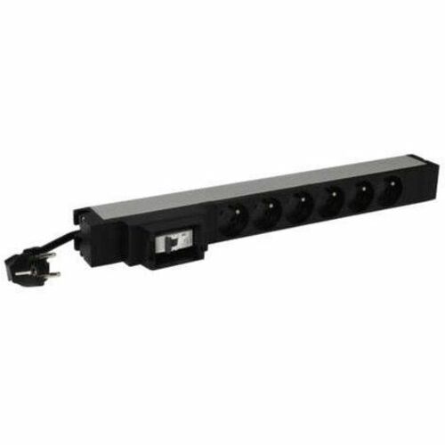 Legrand 646830. PDU types: Basic, Rack capacity: 1U, Type: Single-phase. AC outlets quantity: 6 AC outlet(s), Input connec