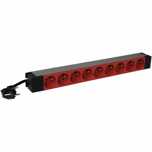 Legrand 646811. PDU types: Basic, Rack capacity: 1U, Type: Single-phase. Input connection type: Schuko/ UTE, Output connec